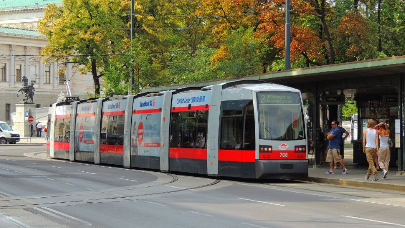 Tram in Vienna