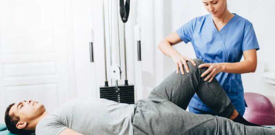 spa treatment after knee surgery