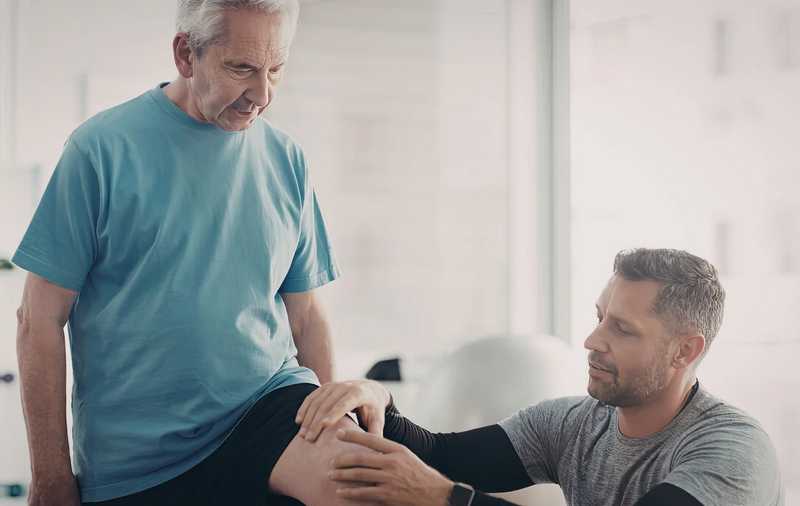 spa treatment after knee surgery